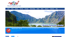Desktop Screenshot of mountpinatubotour.com